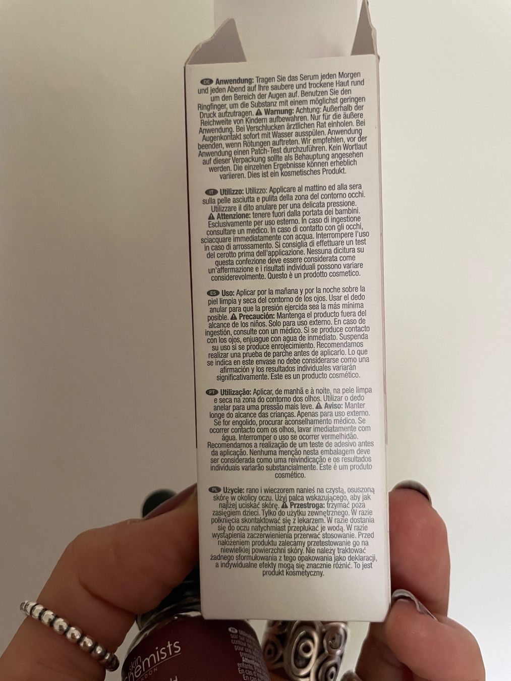 Gesichtspflege: skinChemists Intensive Night Therapy Eye Serum 15ml, Neu – Neu und originalverpackt aus Zürich von deruja 2