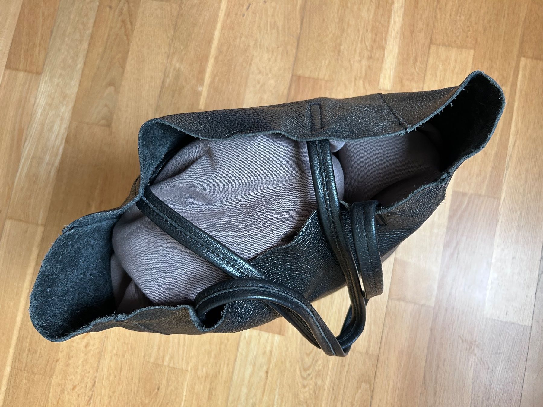 Sacs: Ledershopper in Schwarz – D'occasion à Bern par mascho007 4
