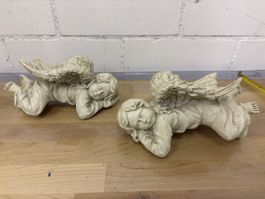 Deko Engel, schlafend, 2 Stk., guter Zustand