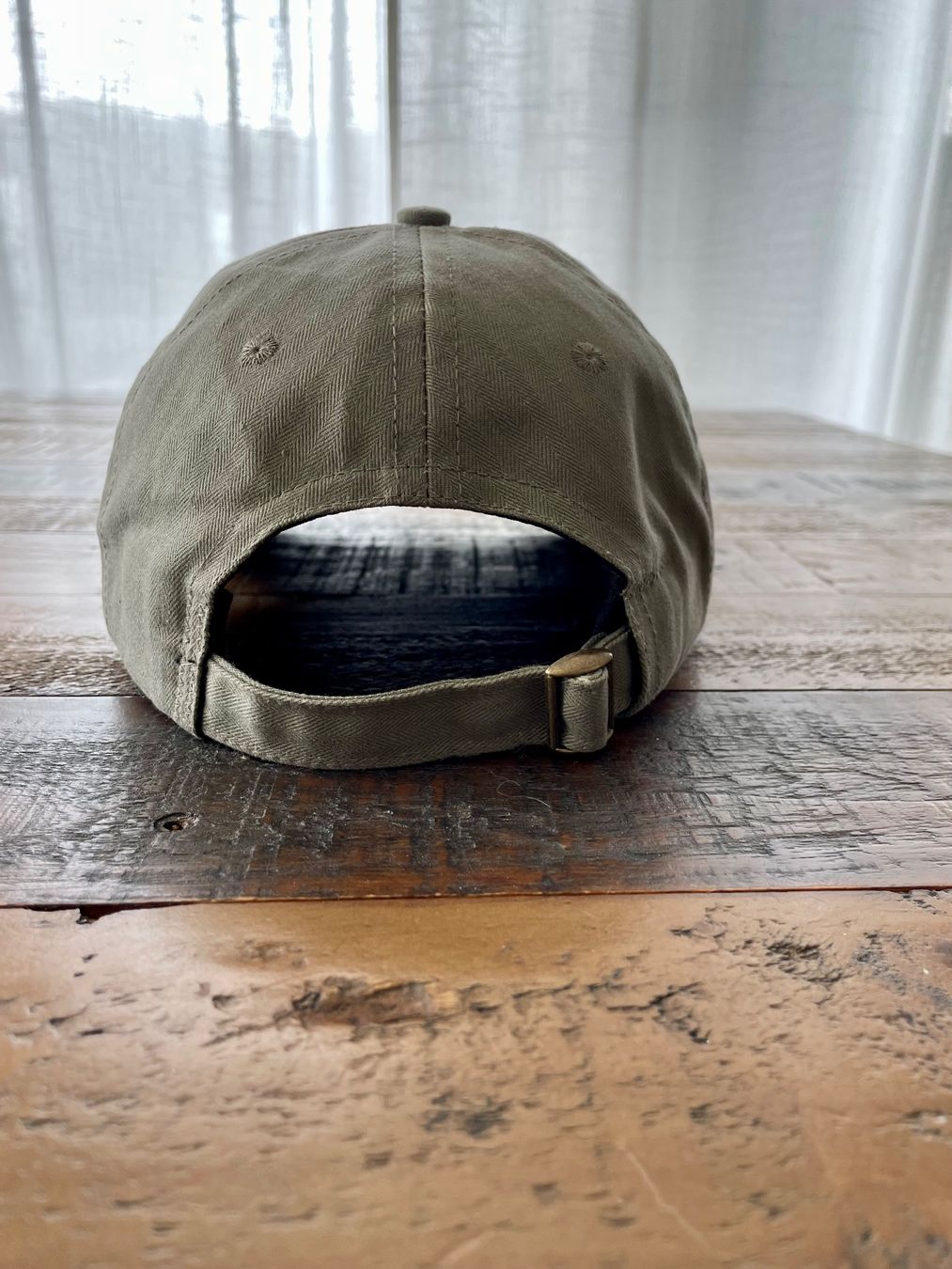 Copricapi, berretti & cappellini: Dehen 1920 Waxed Cotton Baseball Cap (Neuwertig) - Sage – Usato da Zürich venduto da Braden 1