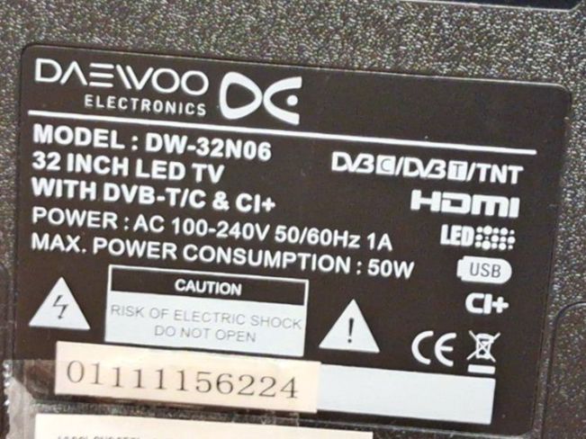 Daewoo Televisori: Fernseher Daewoo LED guter Zustand – Usato da Bern venduto da KavIndustries 5
