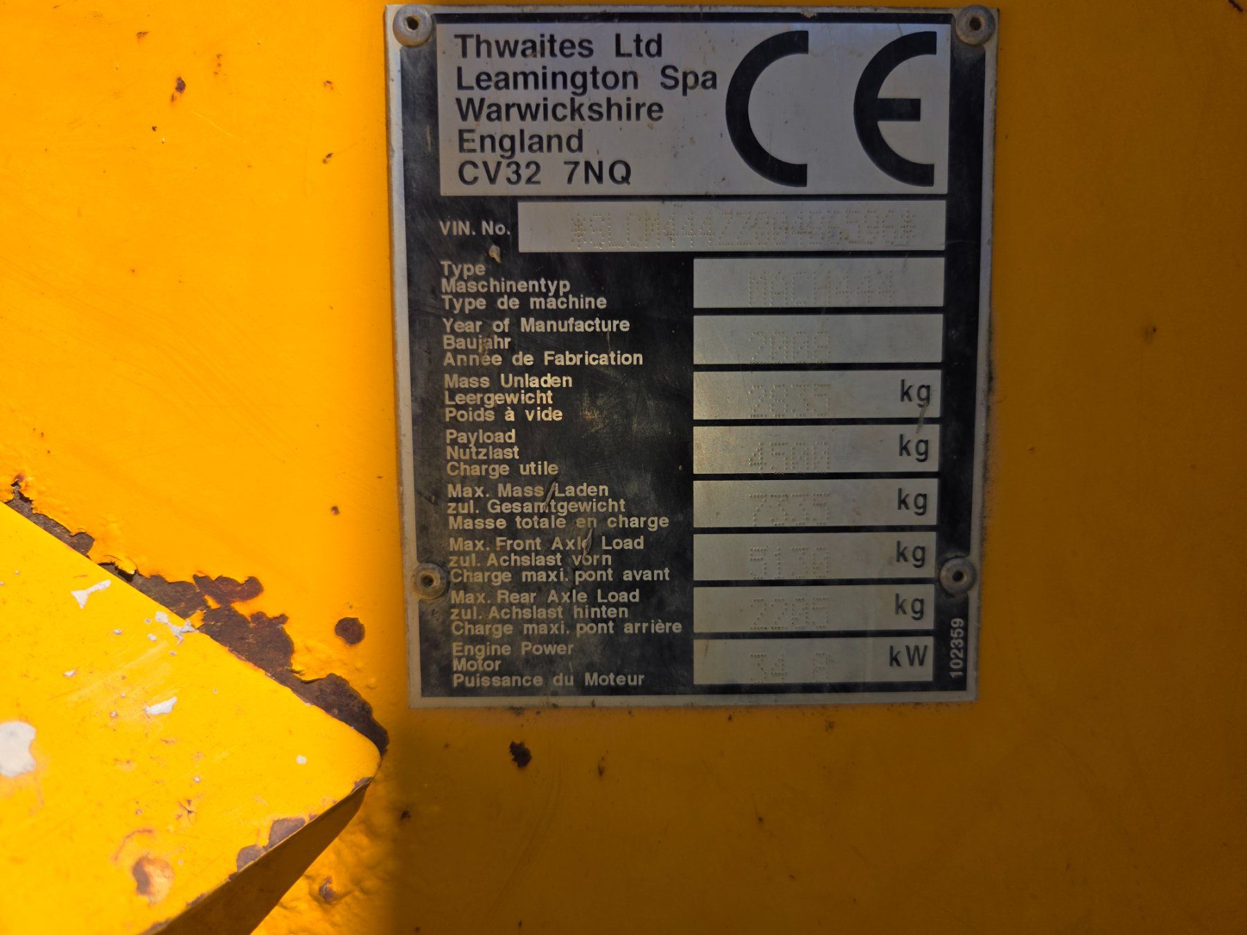 Tutte le macchine: Dumper Twaites – Usato da Appenzell venduto da dan_8mky 2