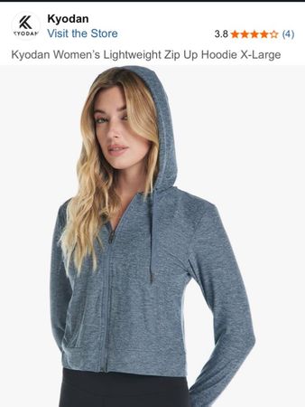 Kyodan Sport-Hoodie, cropped, Gr. S