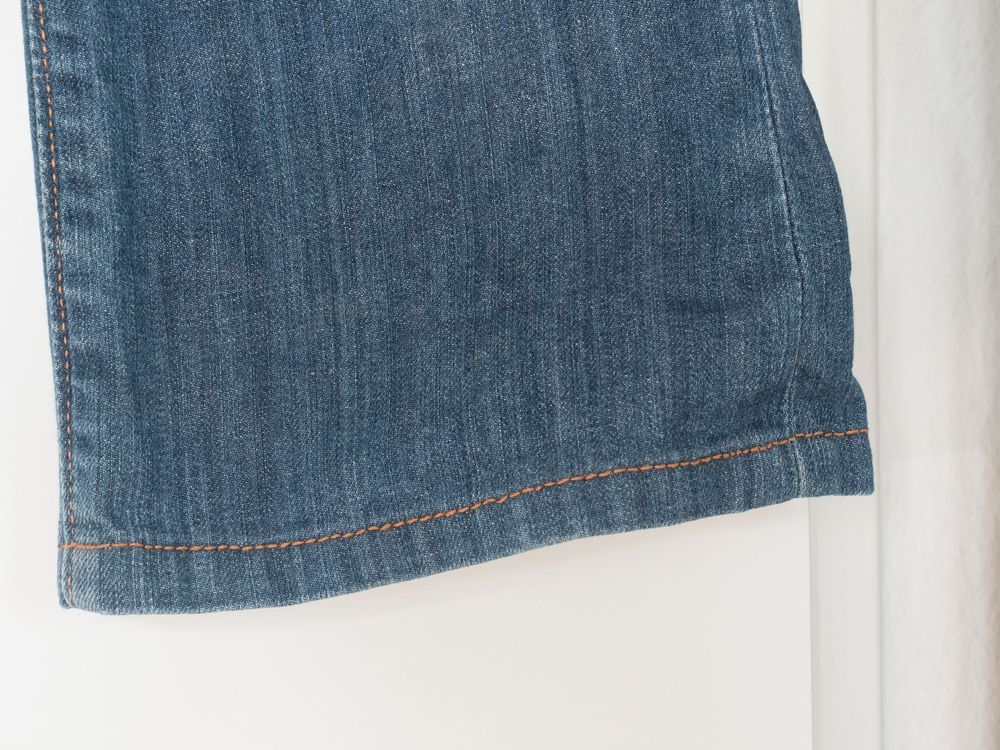 Jean Lee Cooper Délavé Bleu Clair - Coupe Droite - Taille W33 L34 - Homme - Occasion Très Bon état