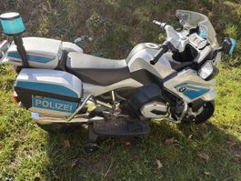 Kinder Polizei Motorrad BMW weiss gebraucht