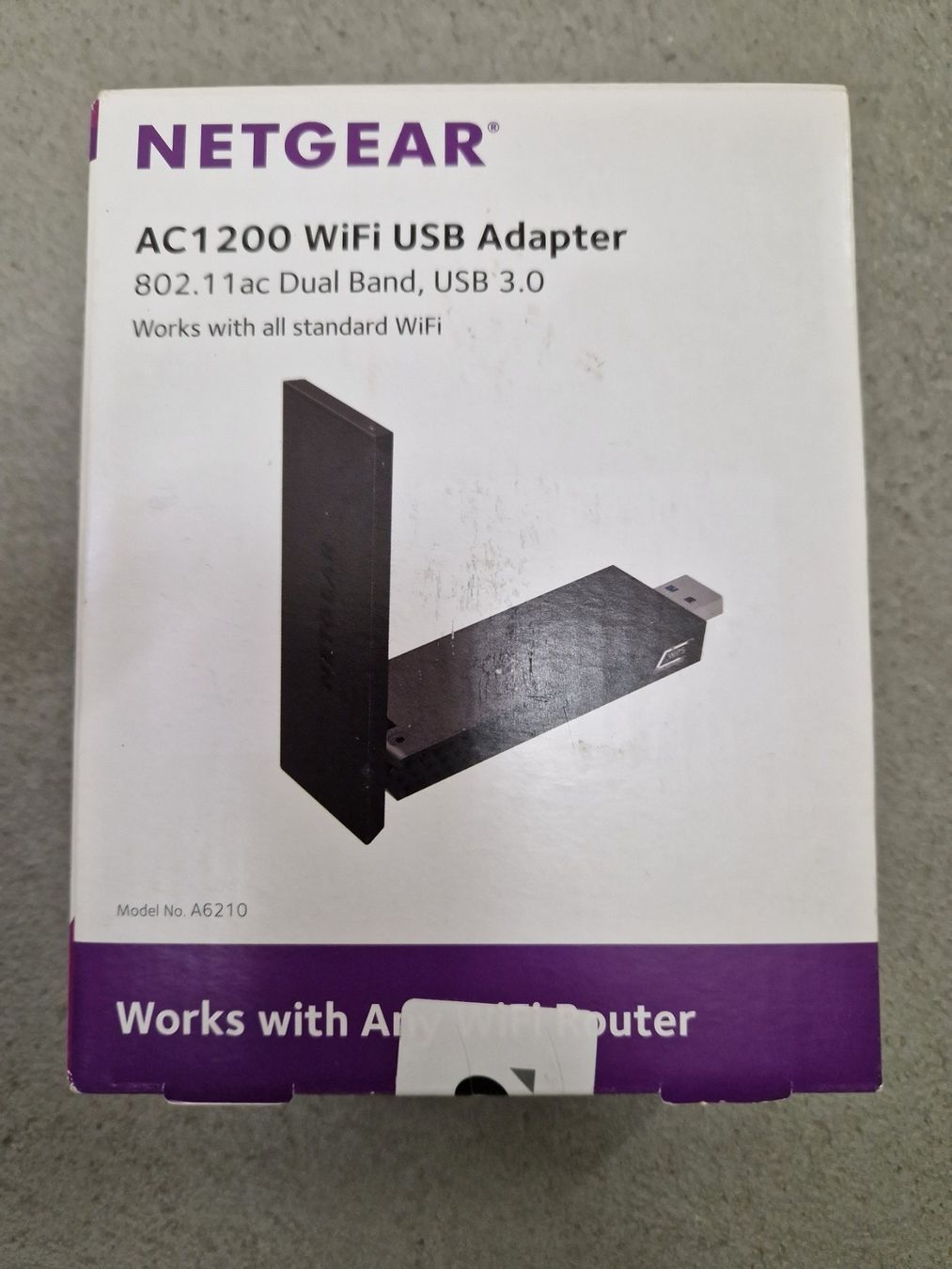 Laufwerke & Adapter: Netgear A6210-100PES USB 3.0 network adapter – Neu (gemäss Beschreibung) aus Adliswil von