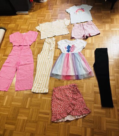 Sommer Kleiderpaket Mädchen Grösse 110/116, Top Zustand