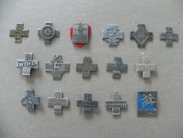 Medaille 16 Sport Abzeichen Brosche Dietikon ZH 1923 - 71