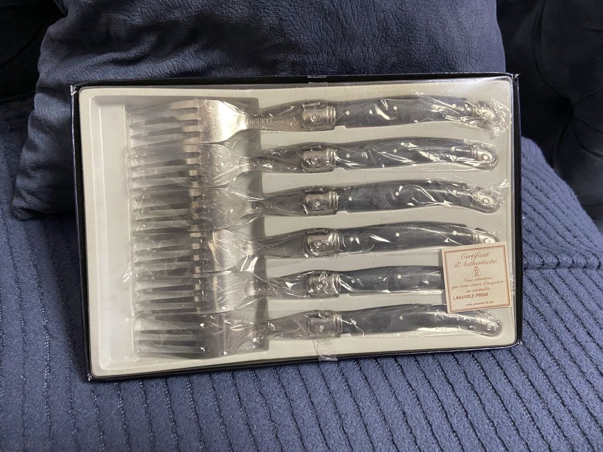 Gabeln: Laguiole - 6 Fourchettes - neuf – Neu und originalverpackt aus Montreux von Perledor