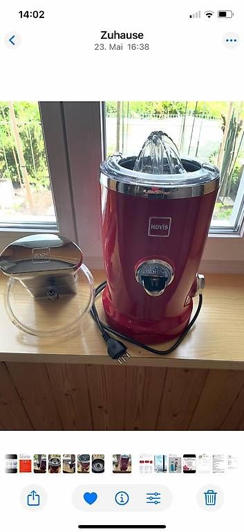 Elettrodomestici da cucina: Novis Saftpresser VitaJuicer WOW – Usato da Pratteln venduto da Luxus.Fee 3