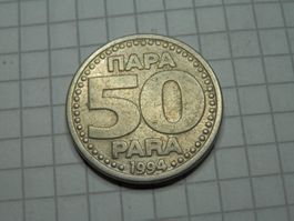 Jugoslawien 50 Para, 1994