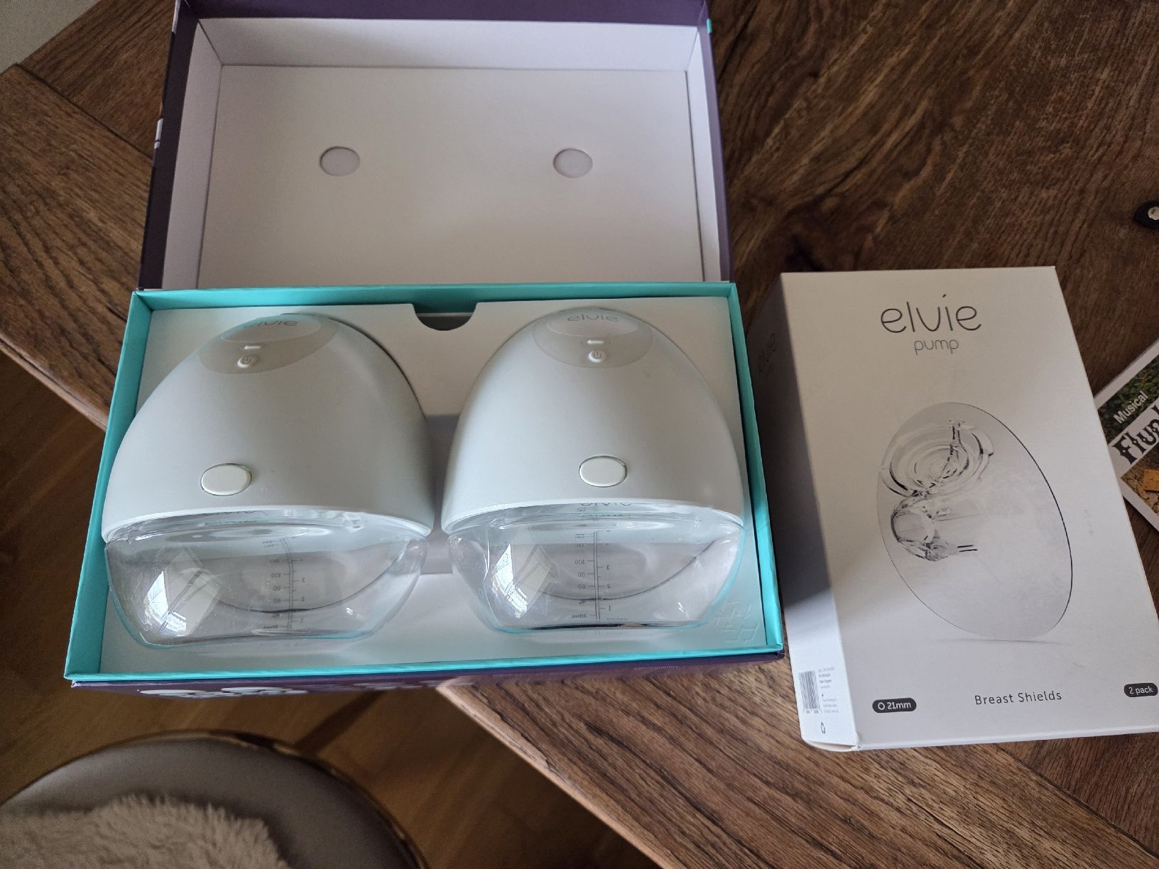 Elvie Accessori per l’allattamento: Elvie Pump -Doppelmilchpumpe – Nuovo (secondo la descrizione) da Regensdorf venduto da melenevivi 1