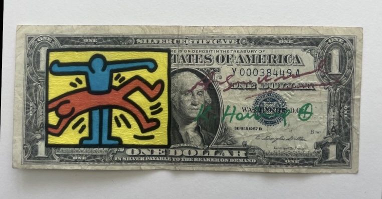 Poster & Bilder: ANDY WARHOL und KEITH HARING, handsigniert von beiden – Gebraucht aus Bern von art-for-sale 1