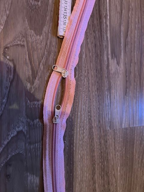 Stoffe: Hobby-Reissverschluss, 2 Griffe 165 CM – Gebraucht aus Neerach von romiping 5