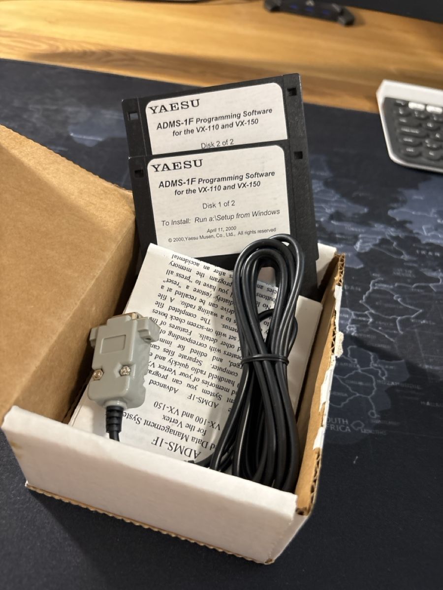 Yaesu Funktechnik: Yaesu ADMS 1F. Vx-110 et VX-150 – Neu (gemäss Beschreibung) aus Ollon VD von Gibbs69 1