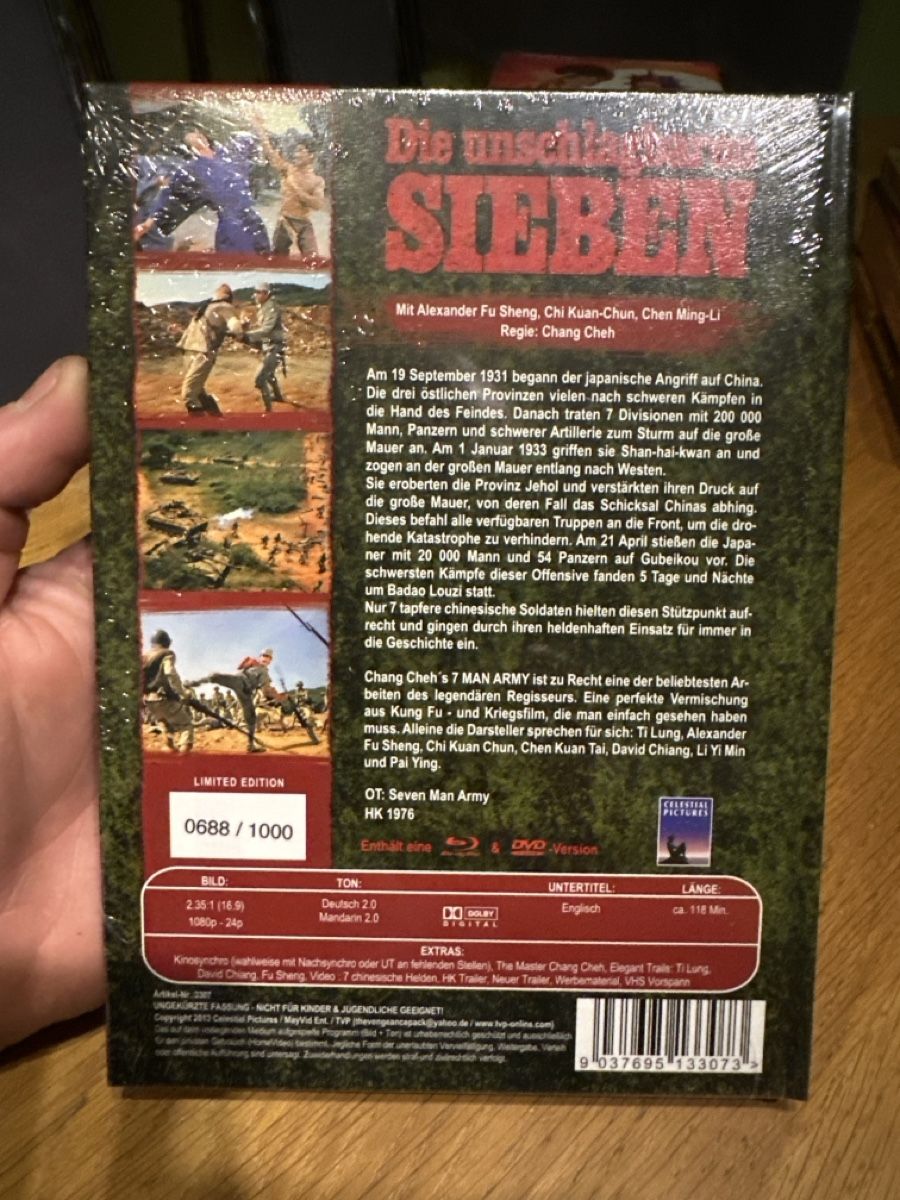 Tutti i DVDs: Die unschlagbaren sieben OVP, Mediabook – Nuovo e nell'imballaggio originale da Benken ZH venduto da Audi-erich 1