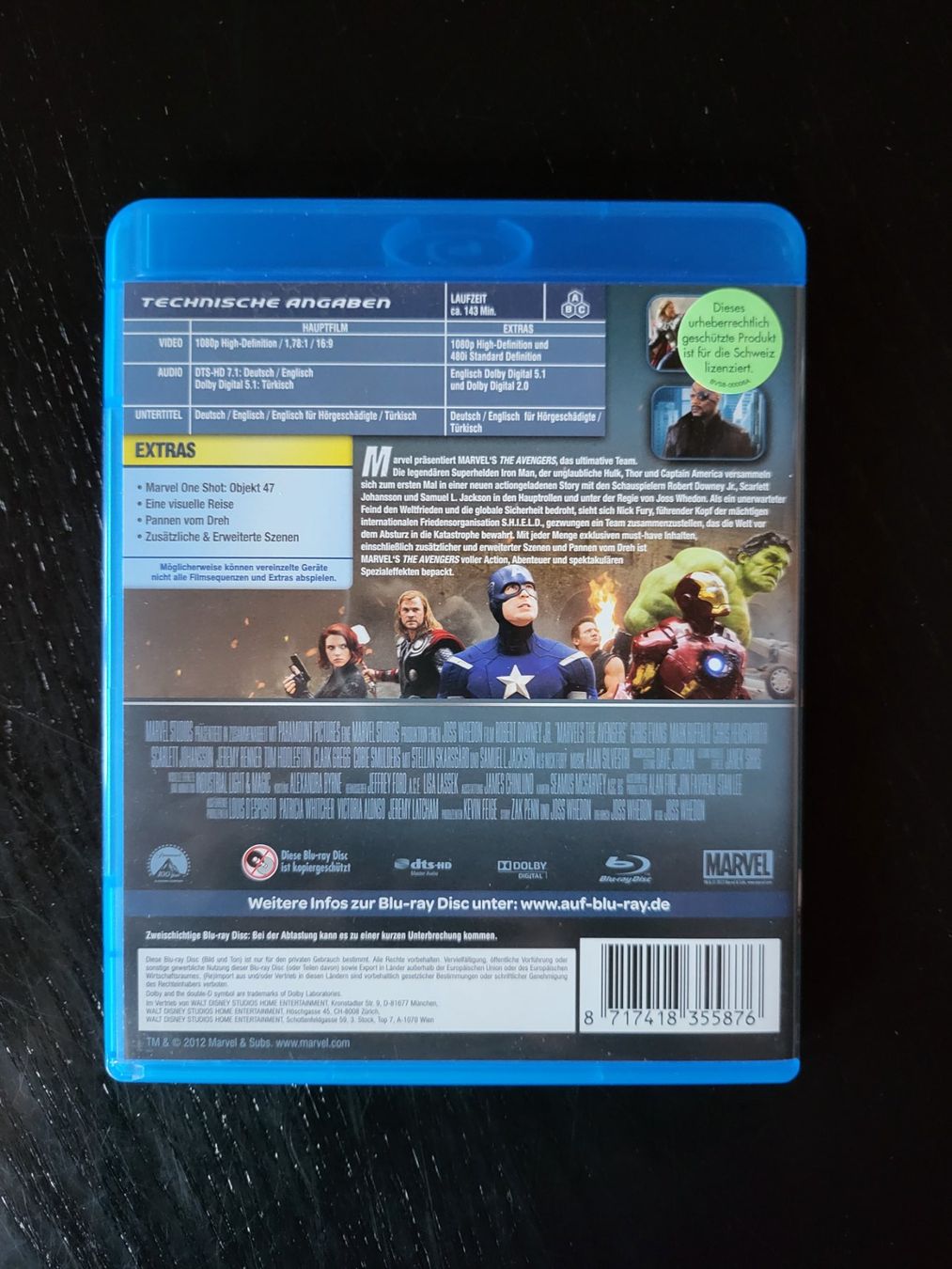 Tous les DVDs: Blu-ray DVD Marvel's Avengers – Neuf (Voir description) à Lichtensteig par ThreeHeroes 1