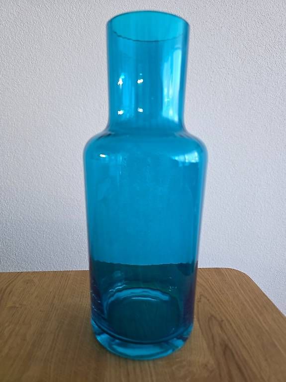 Vasi & Recipienti: Vase aus Glas, türkis/blau – Usato da Urtenen-Schönbühl venduto da sandrabern01 2