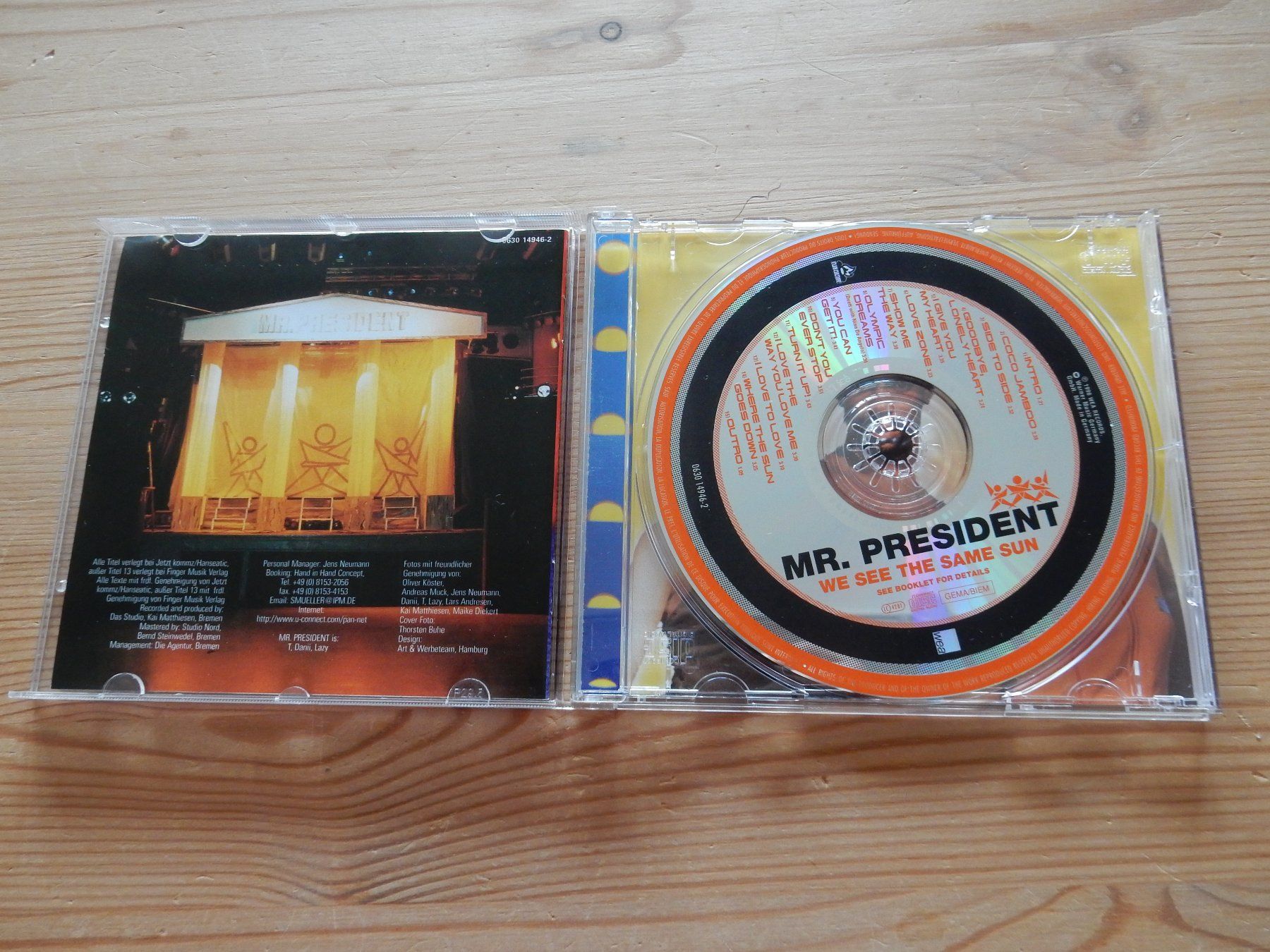 CDs: Mr. President - We See The Same Sun - CD - Kult! – Gebraucht aus Jona von JOberg_25 1
