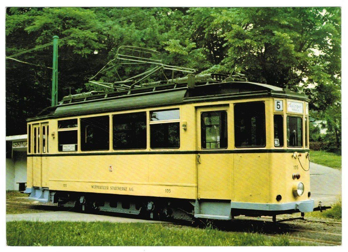 Cartes postales: AK Museums-Strassenbahn Wuppertal – D'occasion à Zürich par Tolima194