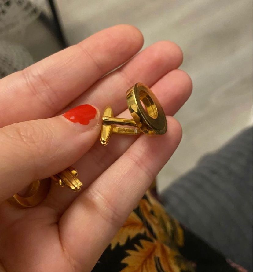 Manschettenknöpfe: Bouton de manchette Nina ricci – Gebraucht aus Montreux von Perledor 3
