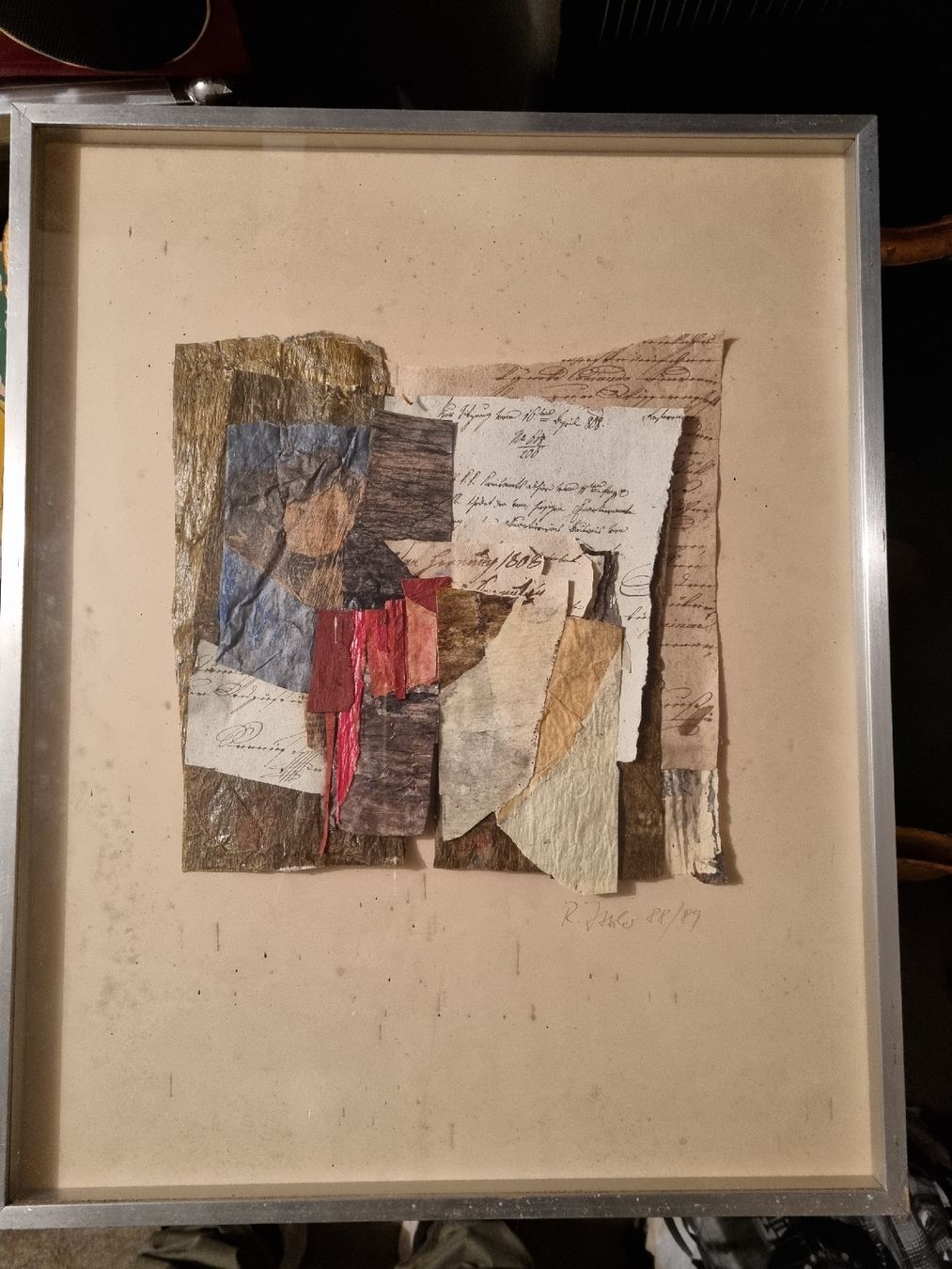 Dipinti: Bild collage signed – Usato da Ostermundigen venduto da vintage60
