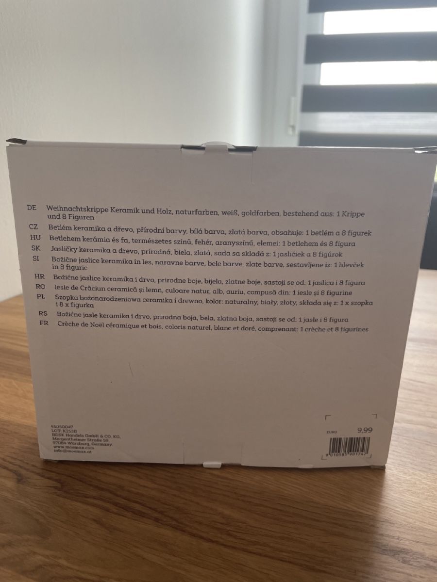 Alle Dekorationen: Weihnachtskrippe – Neu und originalverpackt aus Zürich von car_26mh 1