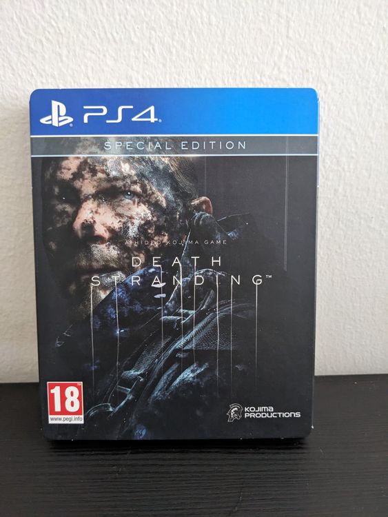 Jeu PS4 Death Stranding Special Edition - Version FR, Comme Neuf, PEGI 18, édition Limitée