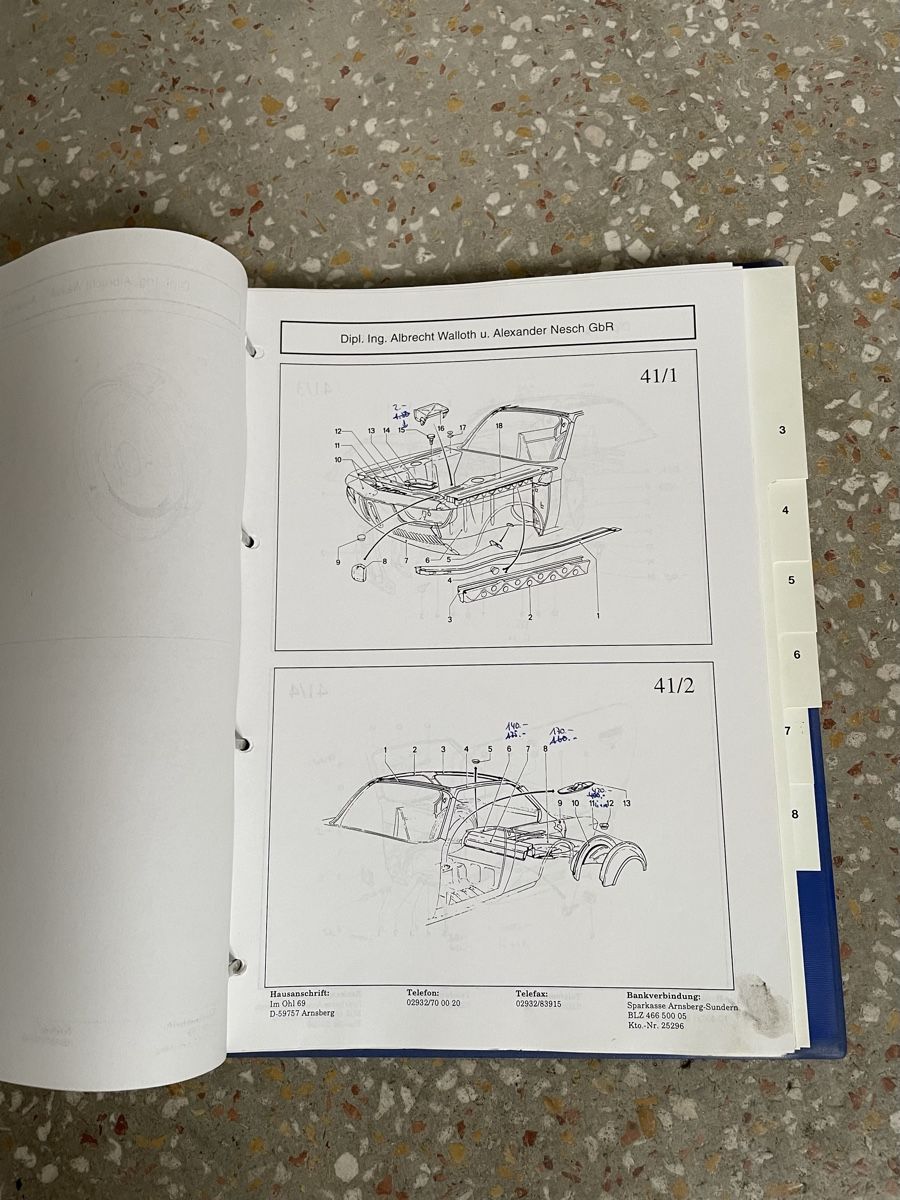 Libri: BMW 2000 CS Ersatzteilkatalog – Usato da Tenero venduto da pardo7 2