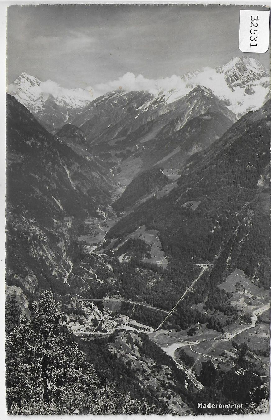 Ansichtskarten: Maderanertal - Panorama – Gebraucht aus Ettingen von Kartenplanet