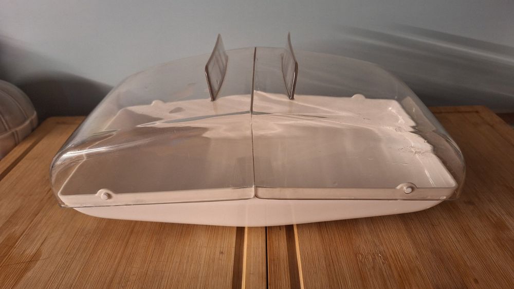 Hünersdorff Stückartikelbox Aus PP - 3,7 Liter Transparent Mit Klappdeckel