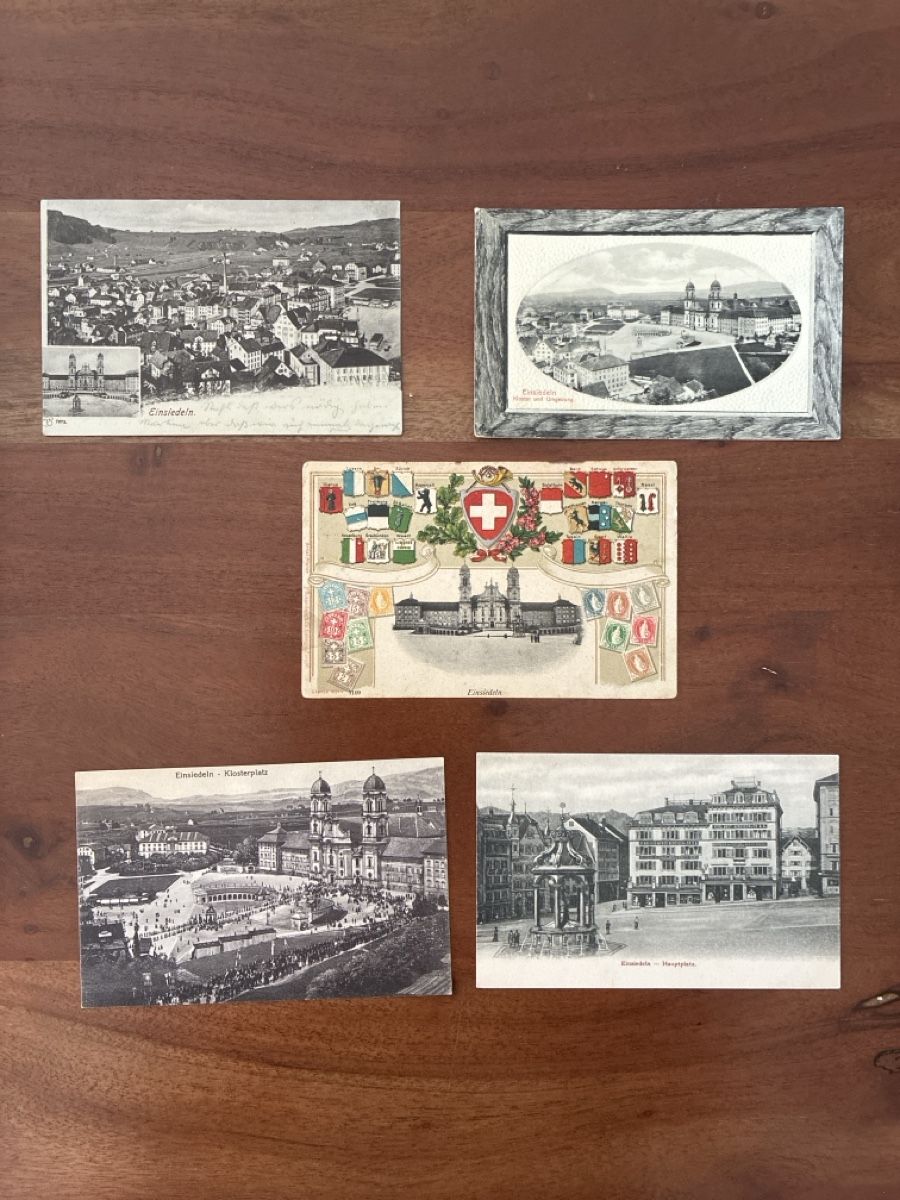 Cartes postales: 10 Ansichtskarten Schweiz von Einsiedeln SZ – D'occasion à Oftringen par Cla.vD.74