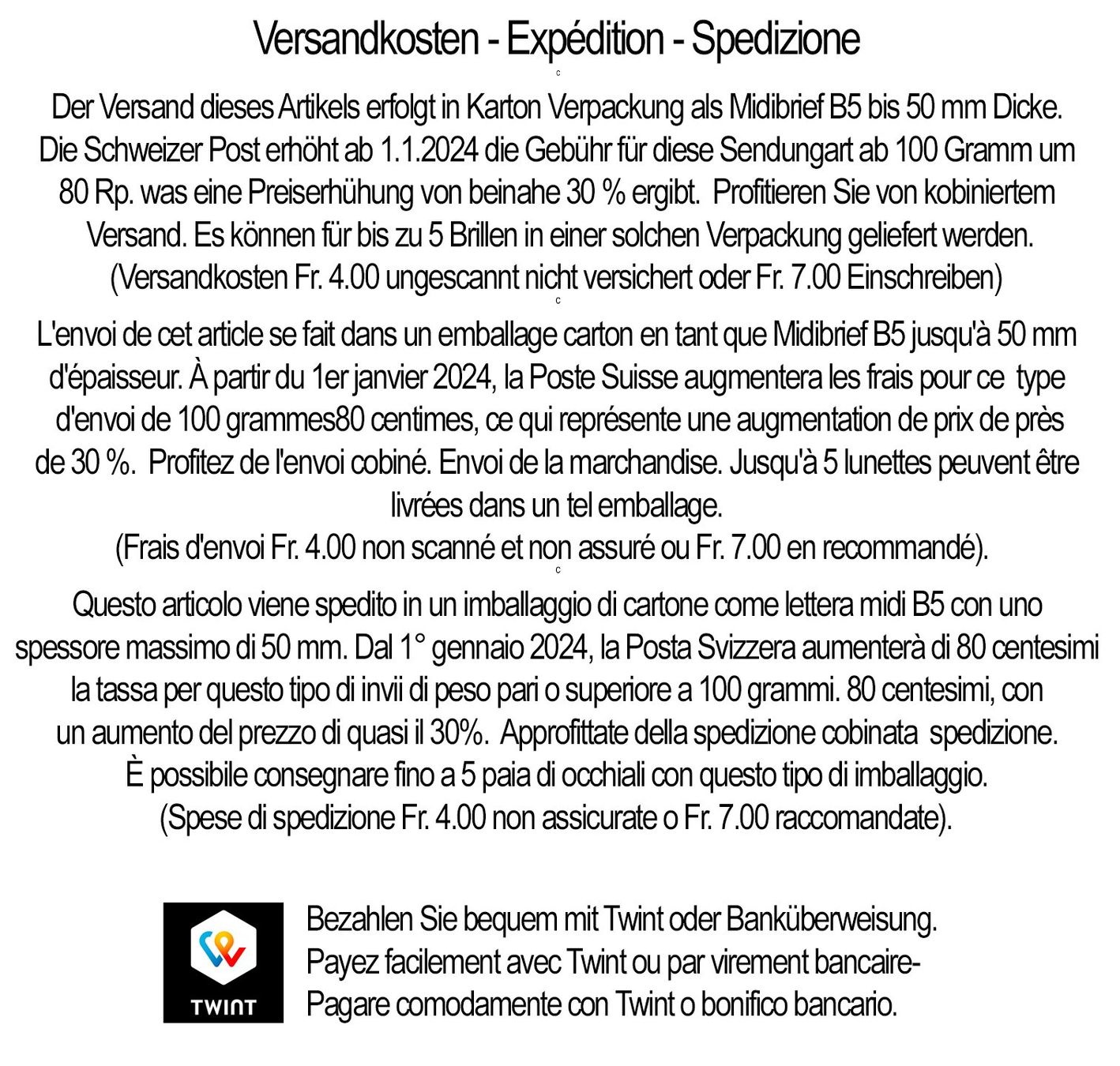 Lunettes & Verres: Lesebrille Como +1.0 +1.5 +2.0 +2.5 +3.0 +3.5 +4.0 – Neuf avec emballage d'origine à Pfäffikon SZ par ANNAPURNA8091 5
