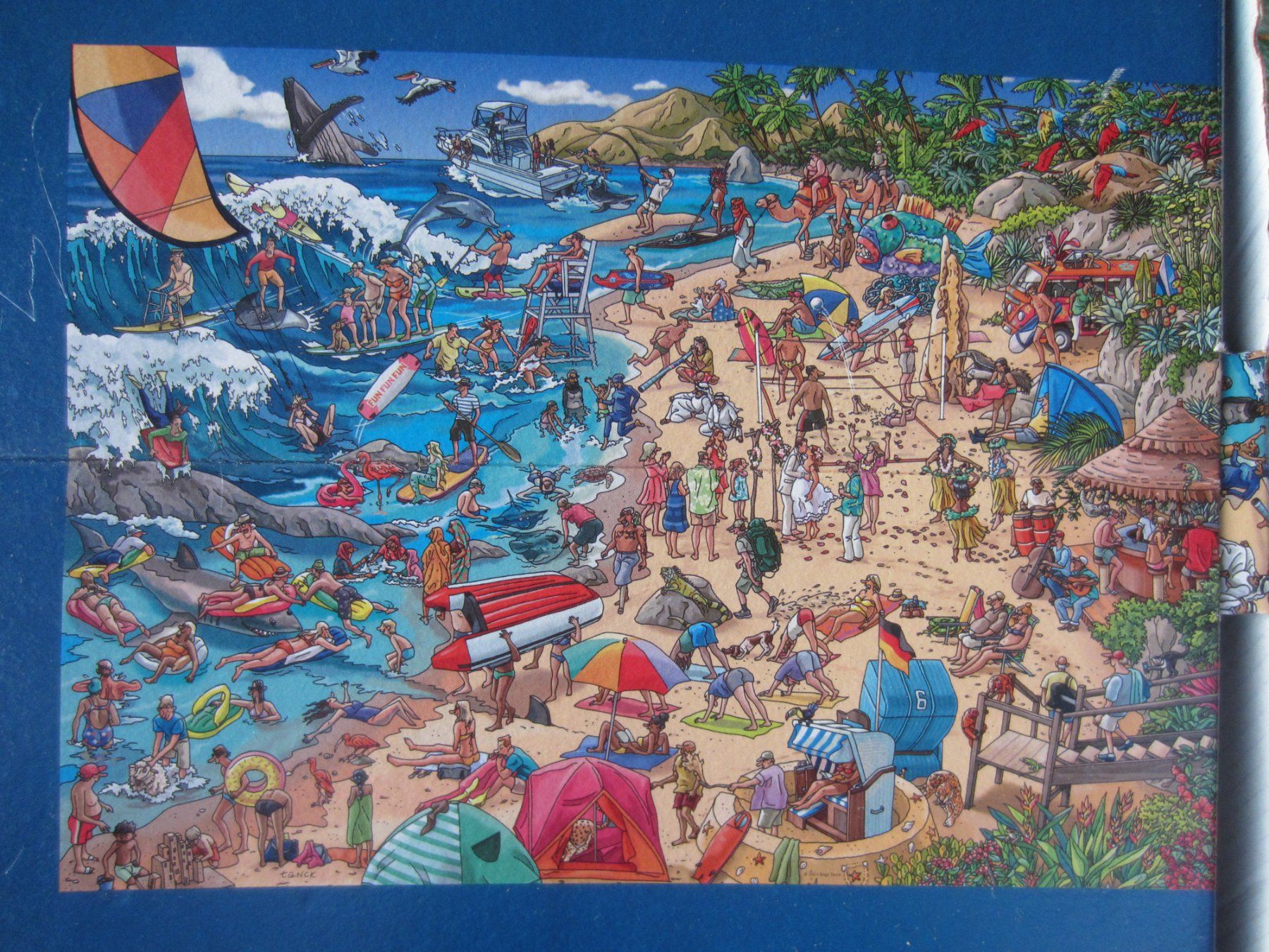 Heye Puzzle: Puzzle, 1000-teilig, Sujet Seashore – Usato da Männedorf venduto da smarties870 3