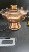Copper fondue pot MELIOR Type MC 1200W used condition