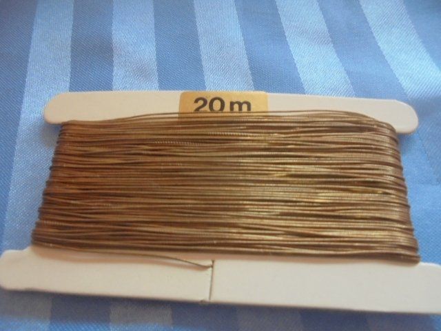 Kit bricolage: 6 Kordeln Silber und Gold – Nuovo (secondo la descrizione) da Hinwil venduto da Glasperlen 3
