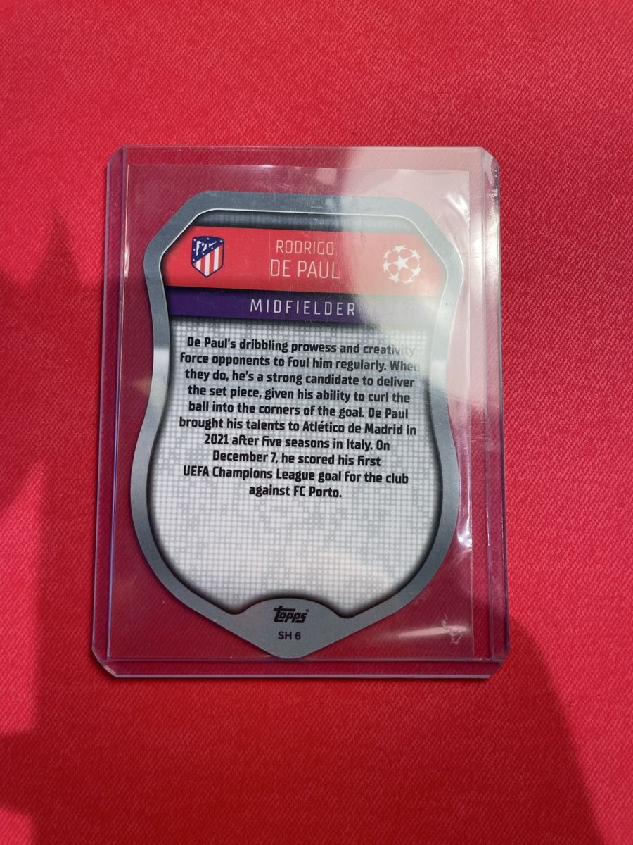 Carte collezionabili: Rodrigo De Paul Pro Elite Die cut  – Nuovo (secondo la descrizione) da Wädenswil venduto da Gmenswisscard 1