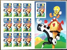 1998 USA / Sylvester & Tweety - Kleinbogen **
