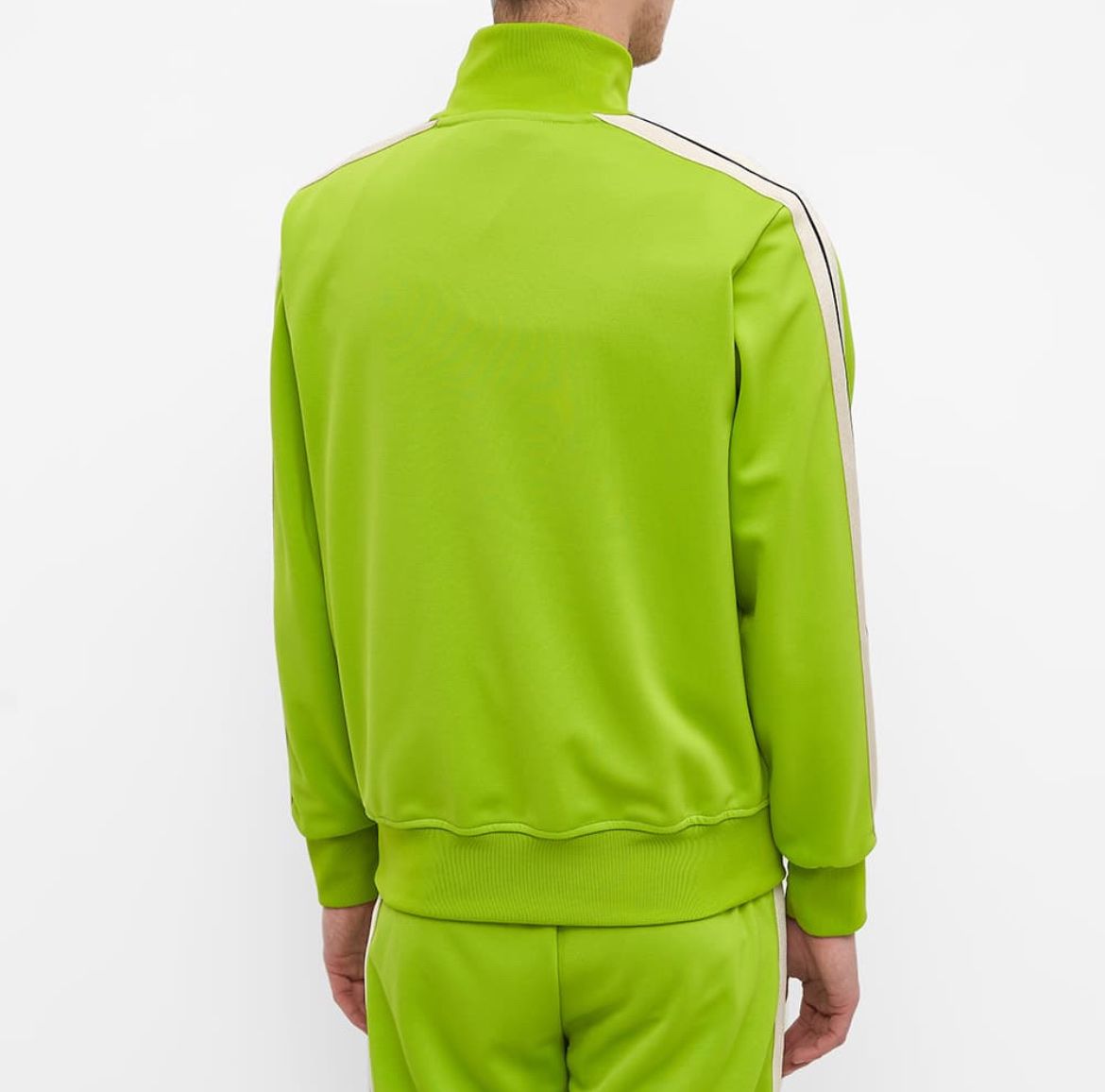 Palm Angels Giacche: Palm Angels Track Jacket Lime Green/Off White – Usato da Luzern venduto da Bon_Voyage 1