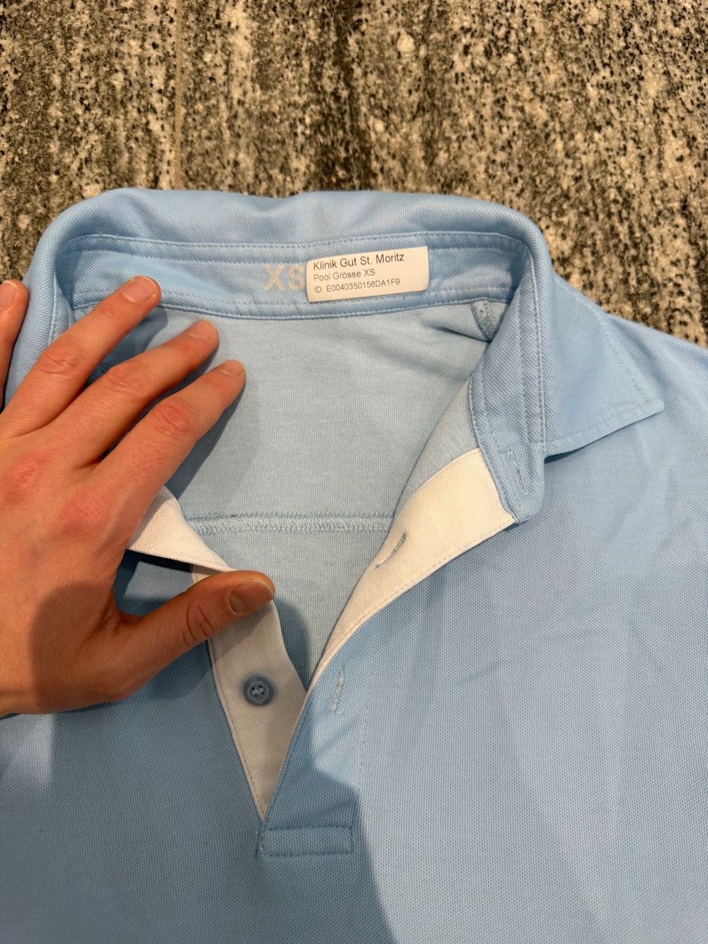 Magliette Polo: Light blue mens polo shirt – Usato da S. Vittore venduto da via_h2nb 1