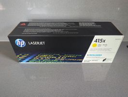 HP LaserJet 415x Tonerpatrone Gelb neu
