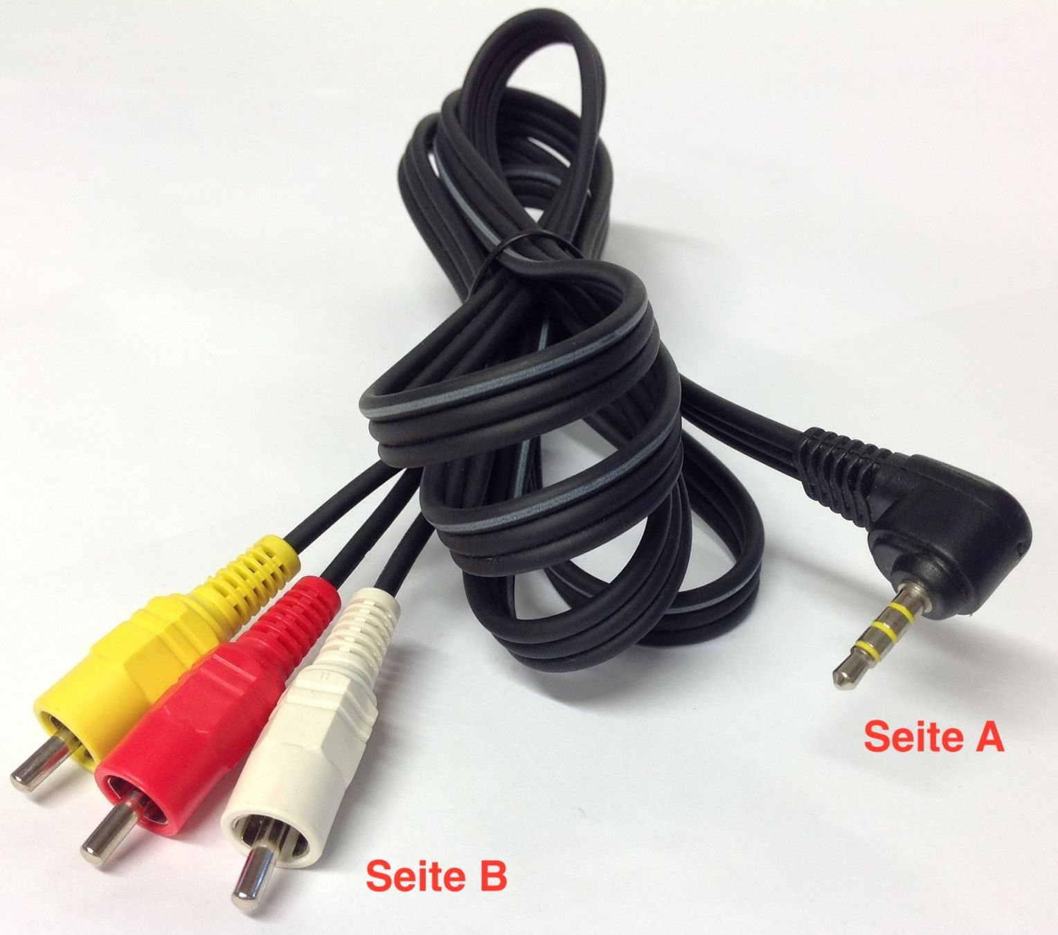 Multimedia Audio Kabel Klinke-zu-Cinch Tripplex 3-Phasen (Gebraucht) in ...