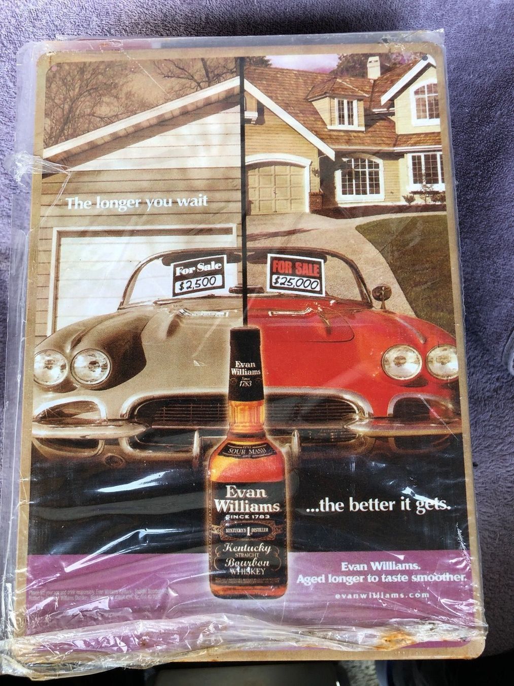 Insegne: Chevrolet Corvette c1 classic werbung – Nuovo (secondo la descrizione) da Reinach AG venduto da rares75