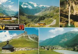 Klausenpass - ungelaufene Ansichtskarte