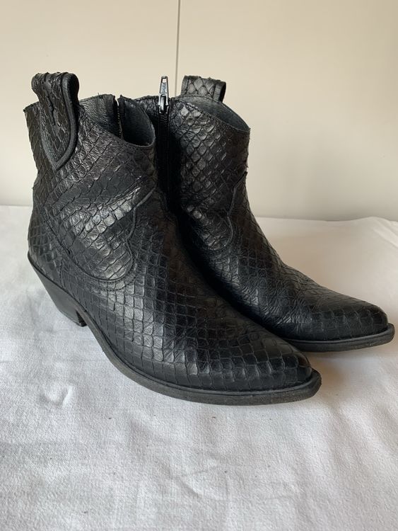 LIDEA Cowboystiefel Python Print Gr. 38 1