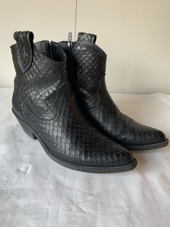 LIDEA Cowboystiefel Python Print Gr. 38