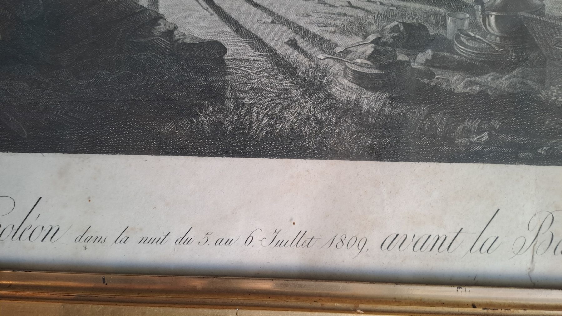 Incisioni: grosser Stich NAPOLEON 1809 Guttenberg – Usato da schönholzerswilen venduto da Vistapoint 2