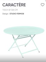 FERMOB Garten-/Terrassentisch 128 metal massiv