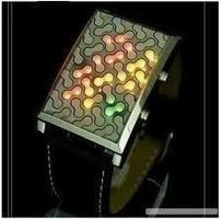 LED Binär Uhr - Armbanduhr - Zeitmesser