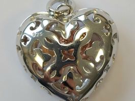 Herz Anhänger Silber 925